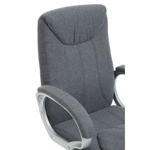 Grey Home Office Chair with Grey Arms