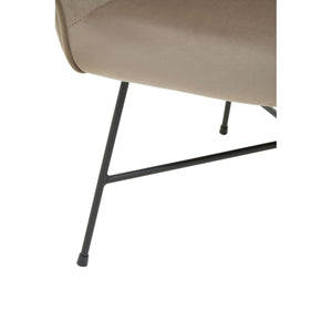 Stockholm Pink Velvet Chair