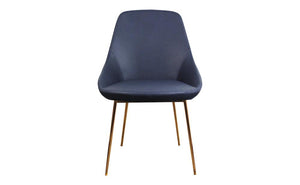 Set of 2 Lucia Dining Chairs - Blue
